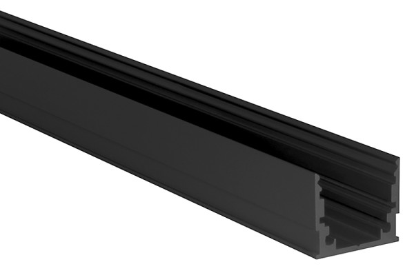 LED Profil M-LINE STANDARD schwarz 2m